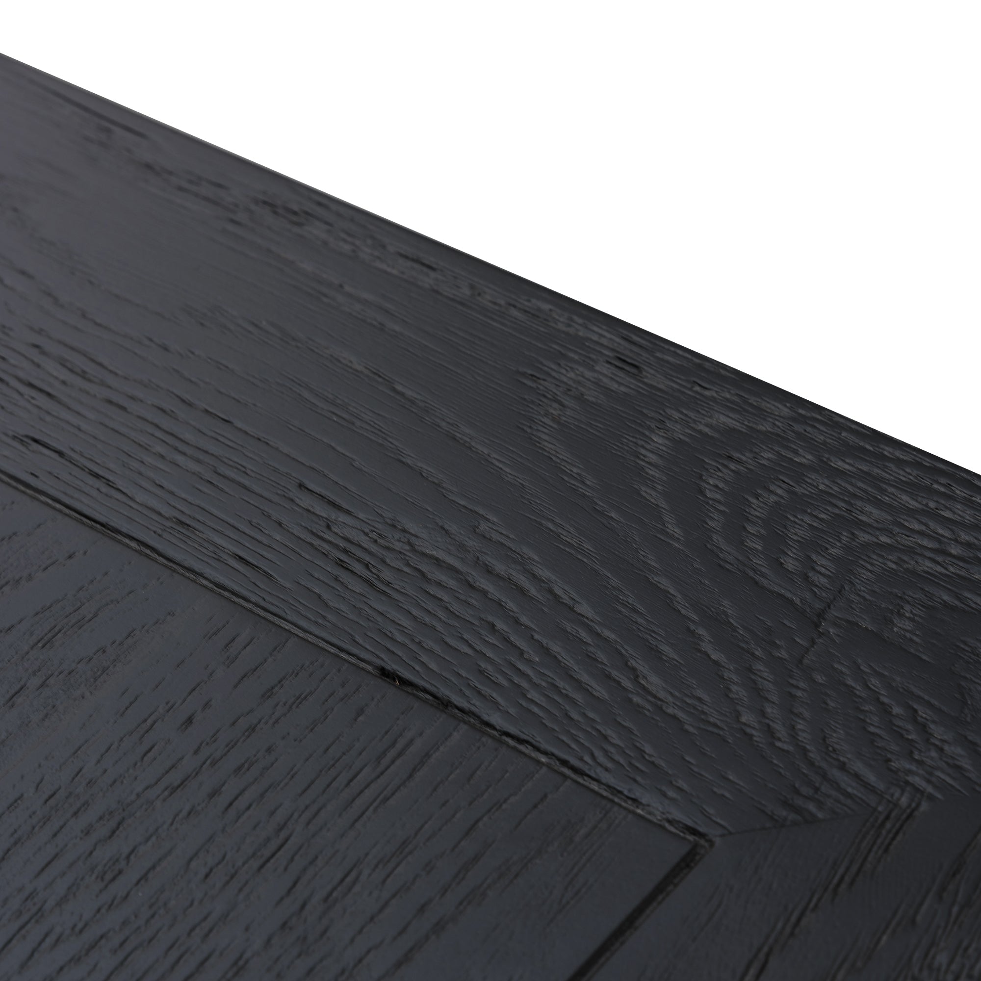 CDT6078-CH 2.4m Wooden Dining Table - Full Black