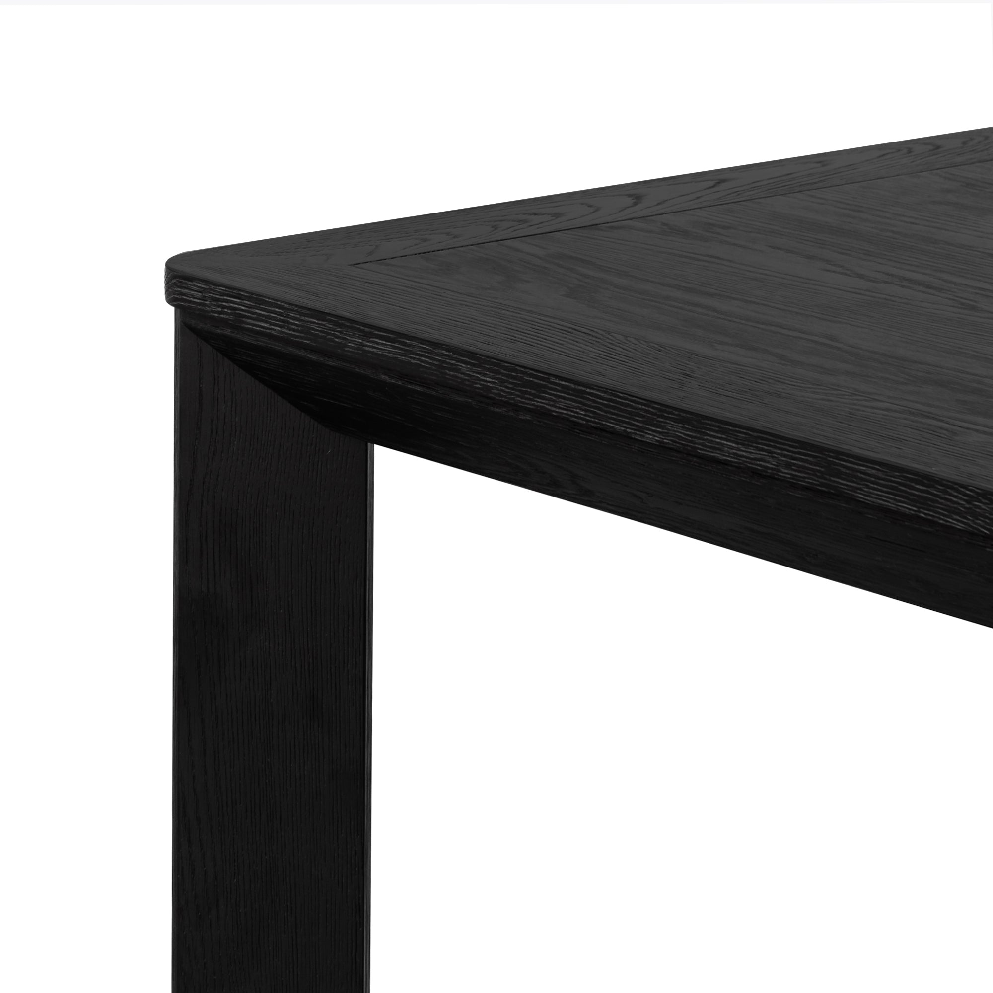 CDT6079-CH 3m Wooden Dining Table - Full Black