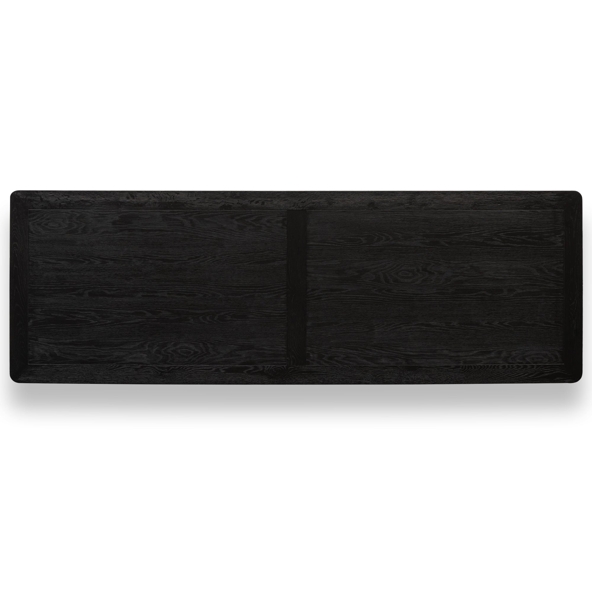 CDT6079-CH 3m Wooden Dining Table - Full Black