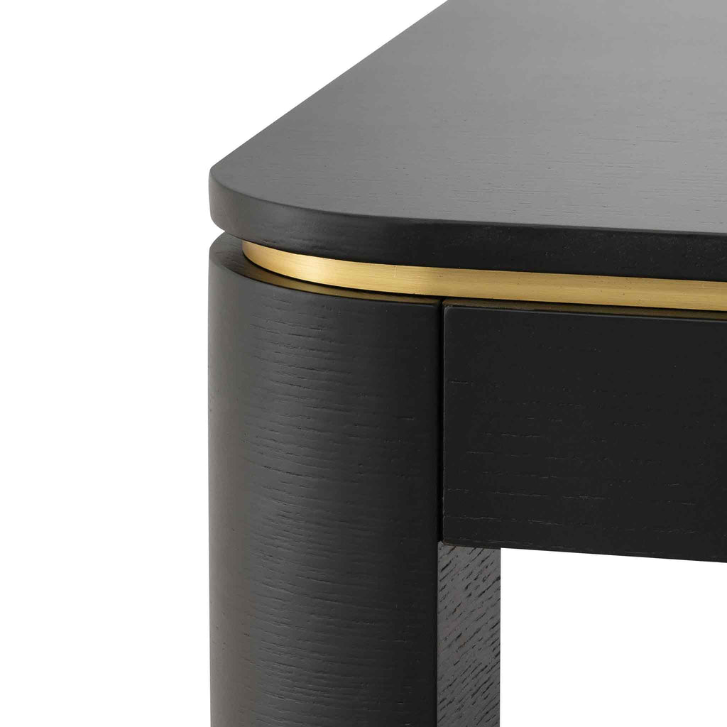CDT6317-VA 2m Dining Table - Textured Espresso Black