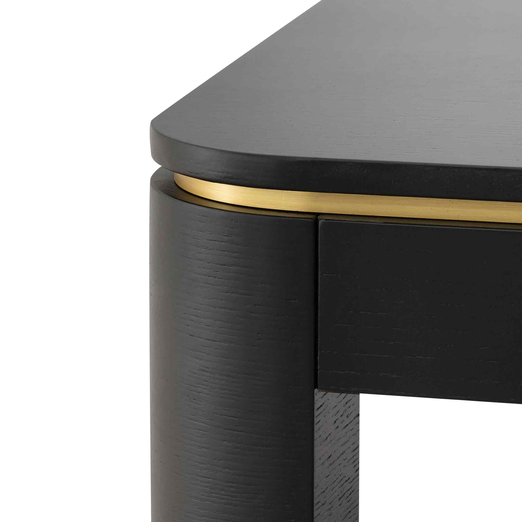 CDT6317-VA 2m Dining Table - Textured Espresso Black