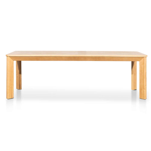 CDT6400-CH 2.4m Wood Dining Table - Elm Distress Natural