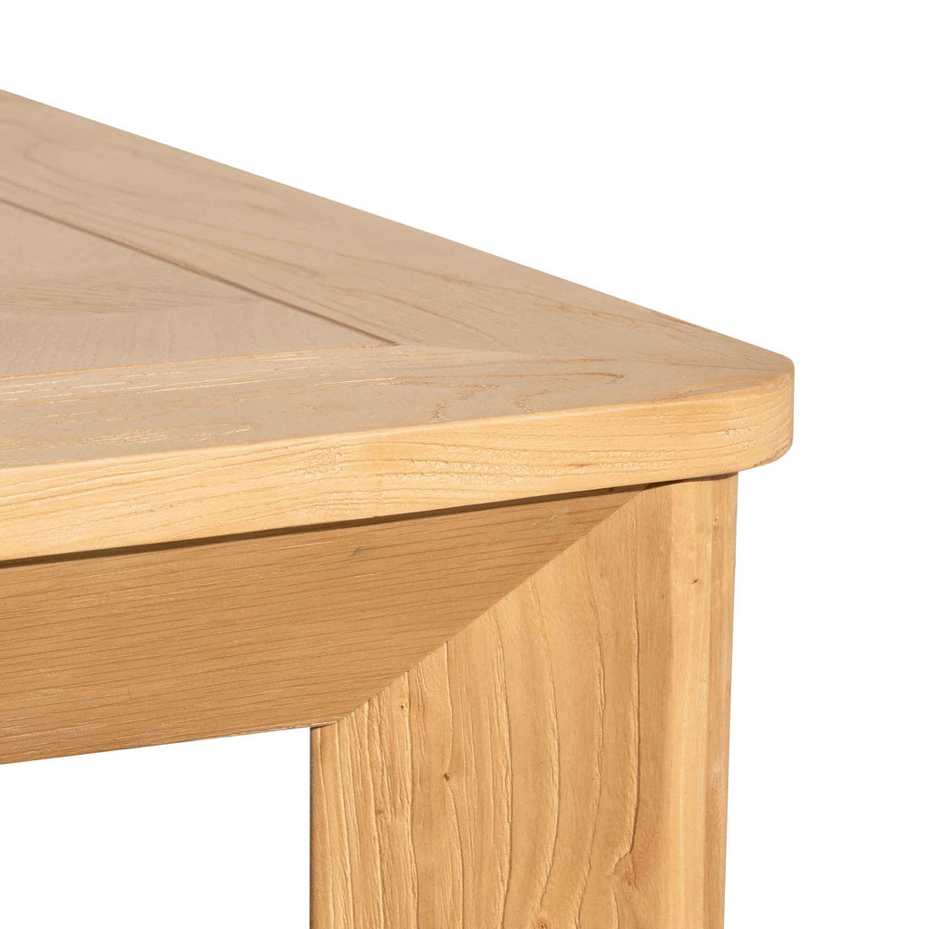 CDT6400-CH 2.4m Wood Dining Table - Elm Distress Natural