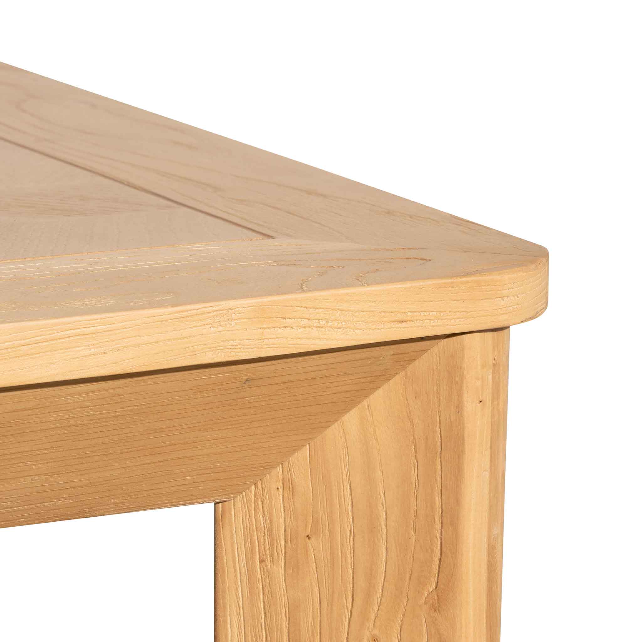 CDT6400-CH 2.4m Wood Dining Table - Elm Distress Natural