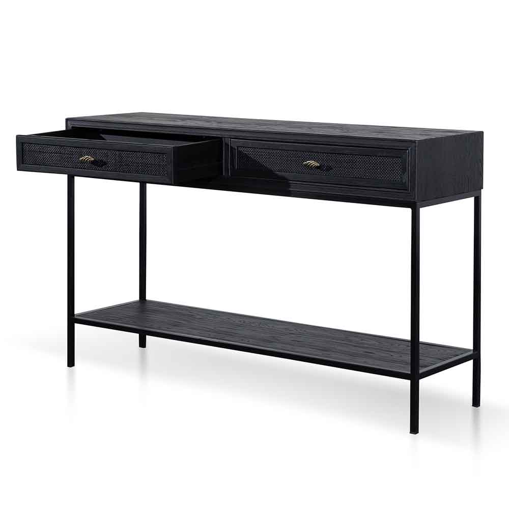 Saniya Console Table - Full Black