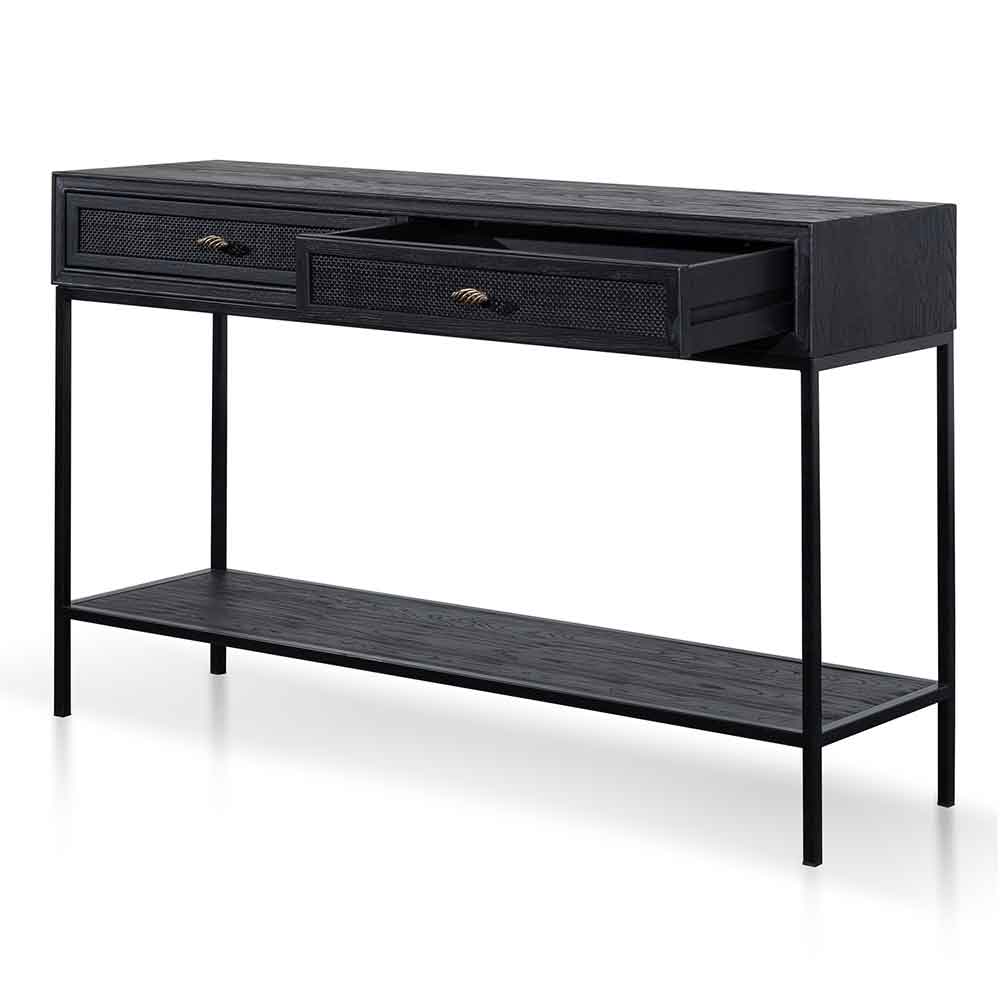 Saniya Console Table - Full Black