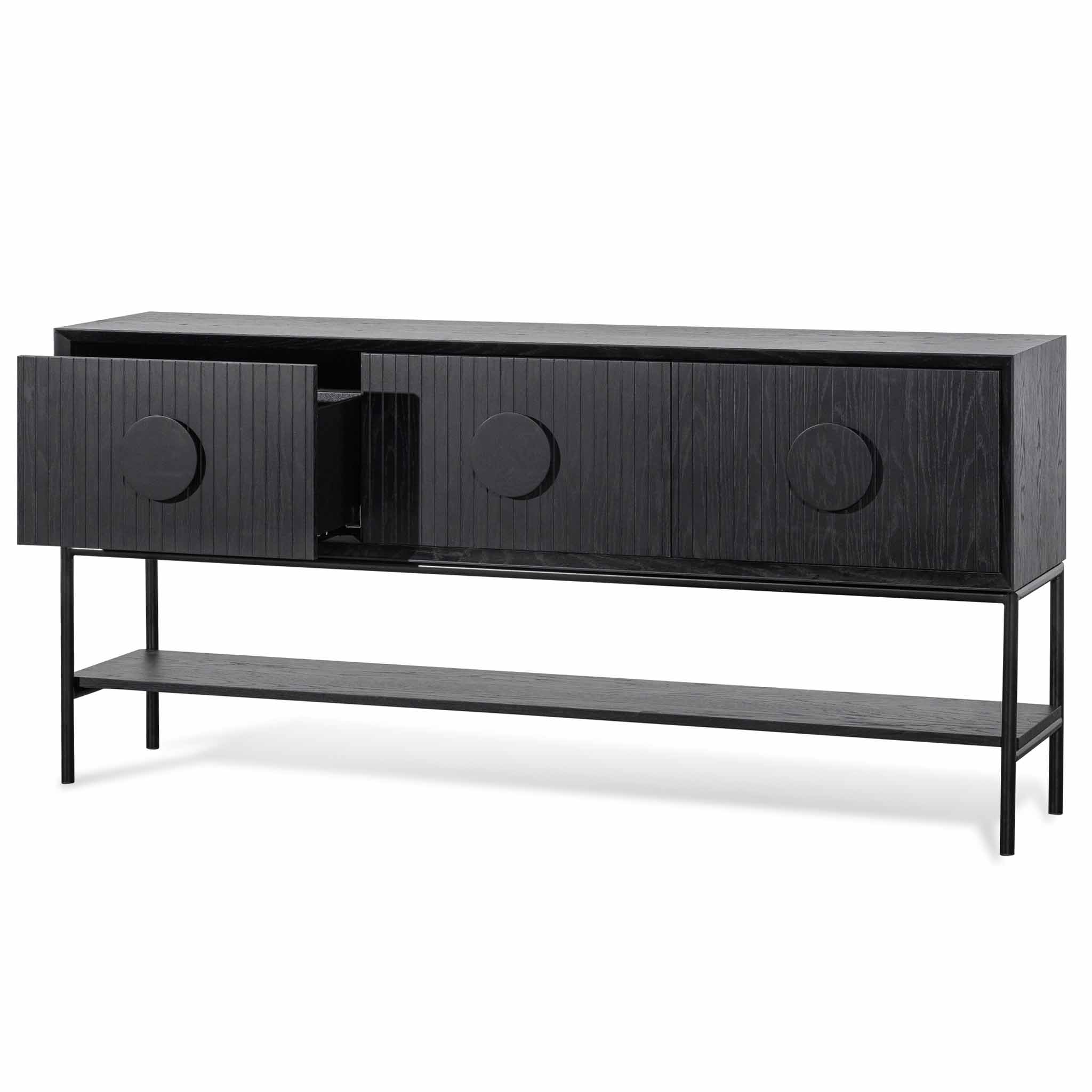 Curtis 1.8m Console Table - Black