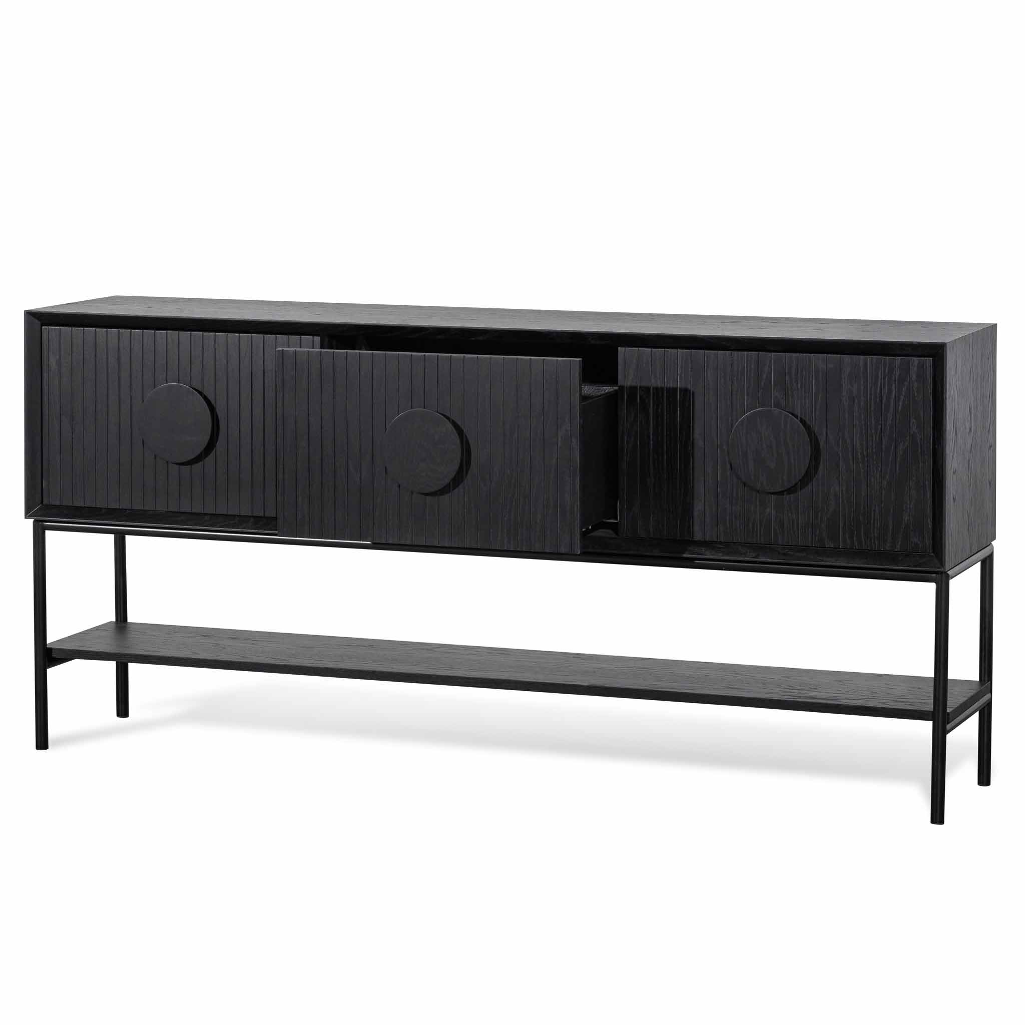 Curtis 1.8m Console Table - Black