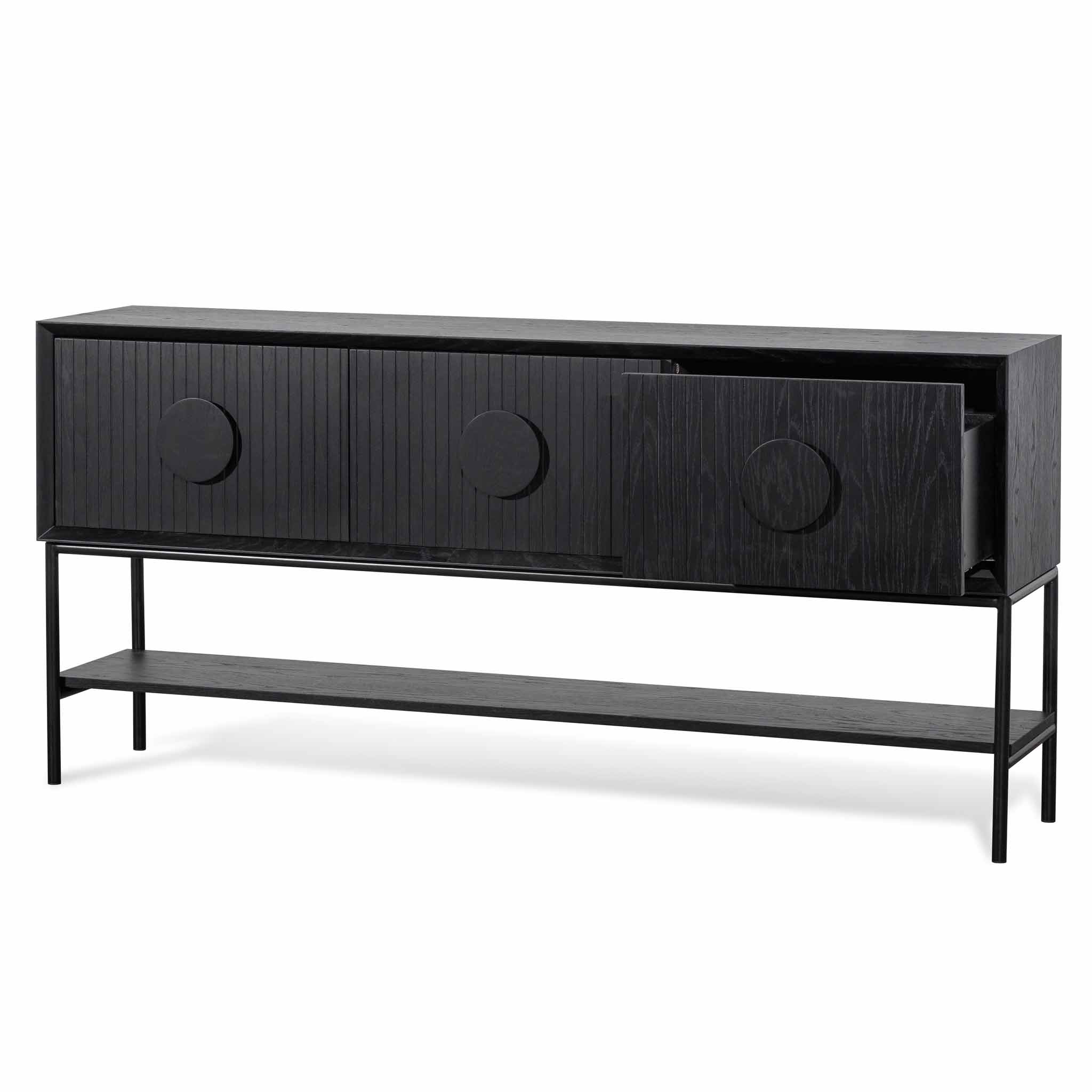 Curtis 1.8m Console Table - Black