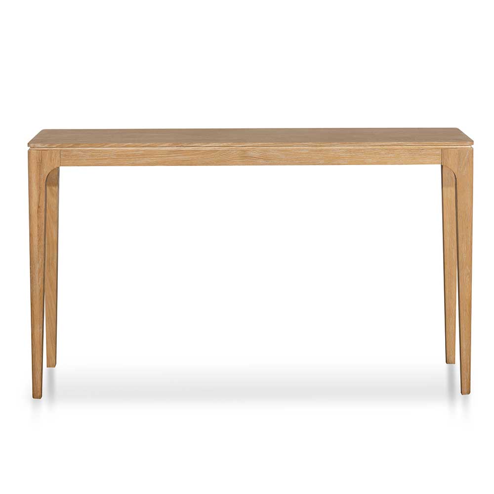 Tamia 1.4m Oak Console Table - Natural