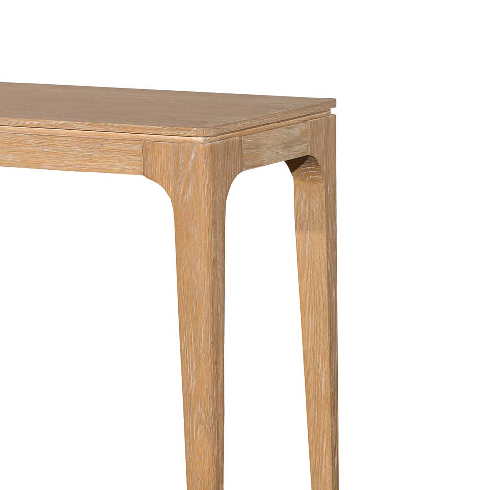 Tamia 1.4m Oak Console Table - Natural