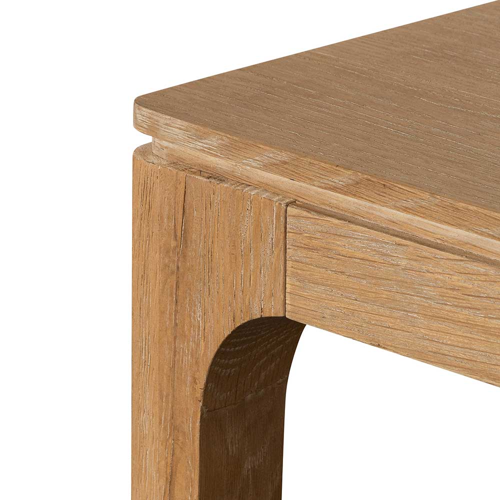 Tamia 1.4m Oak Console Table - Natural