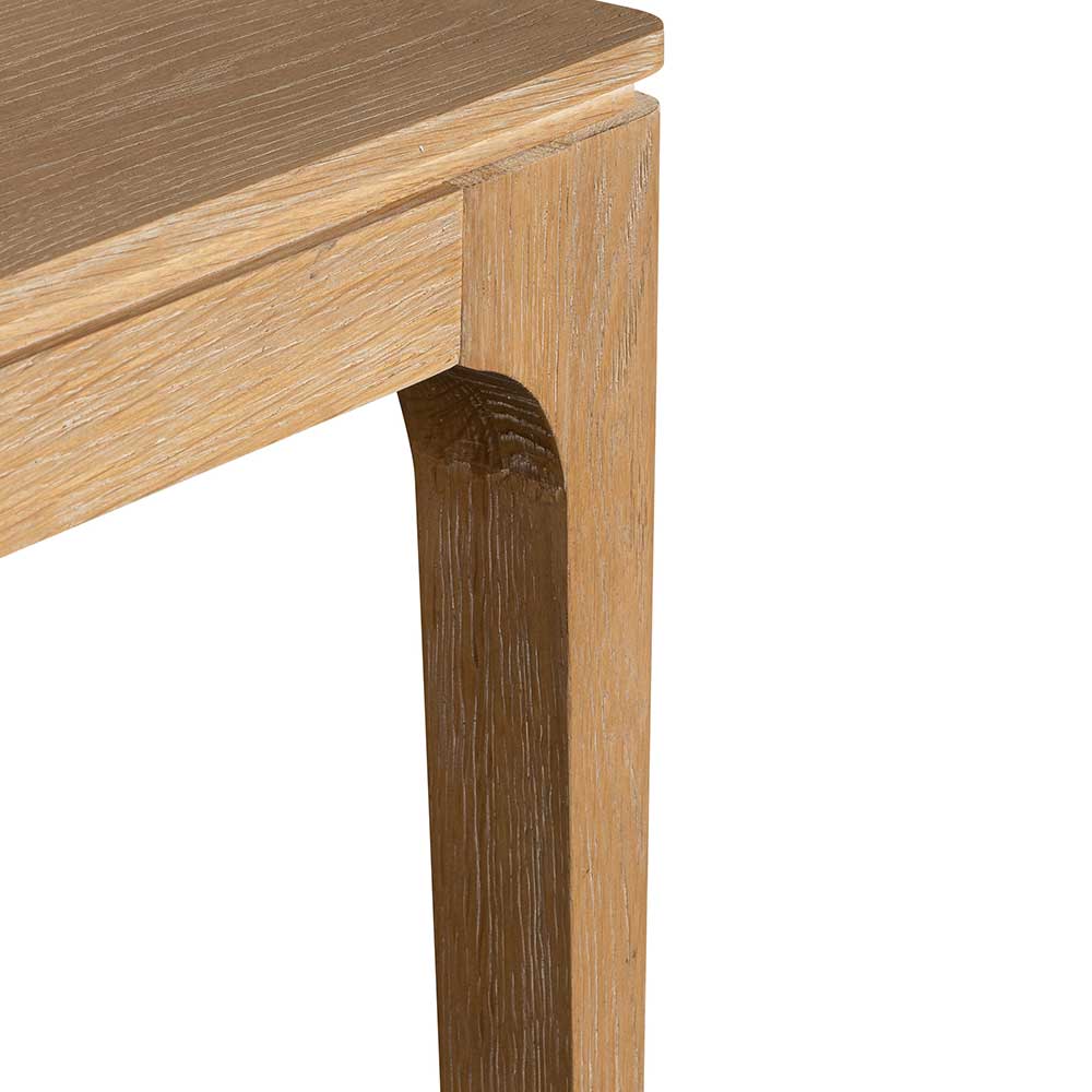 Tamia 1.4m Oak Console Table - Natural