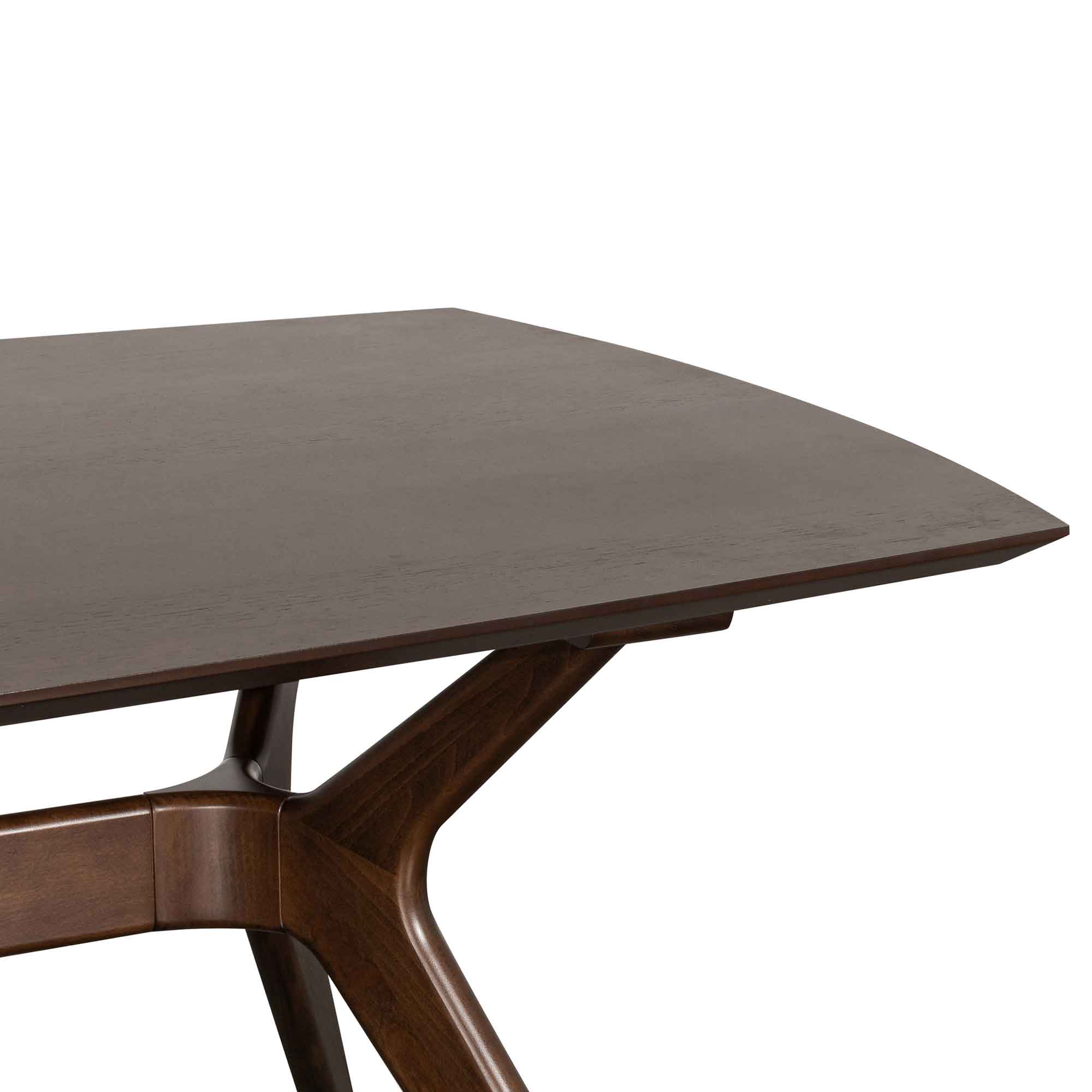 Nora 1.85m Dining Table - Walnut