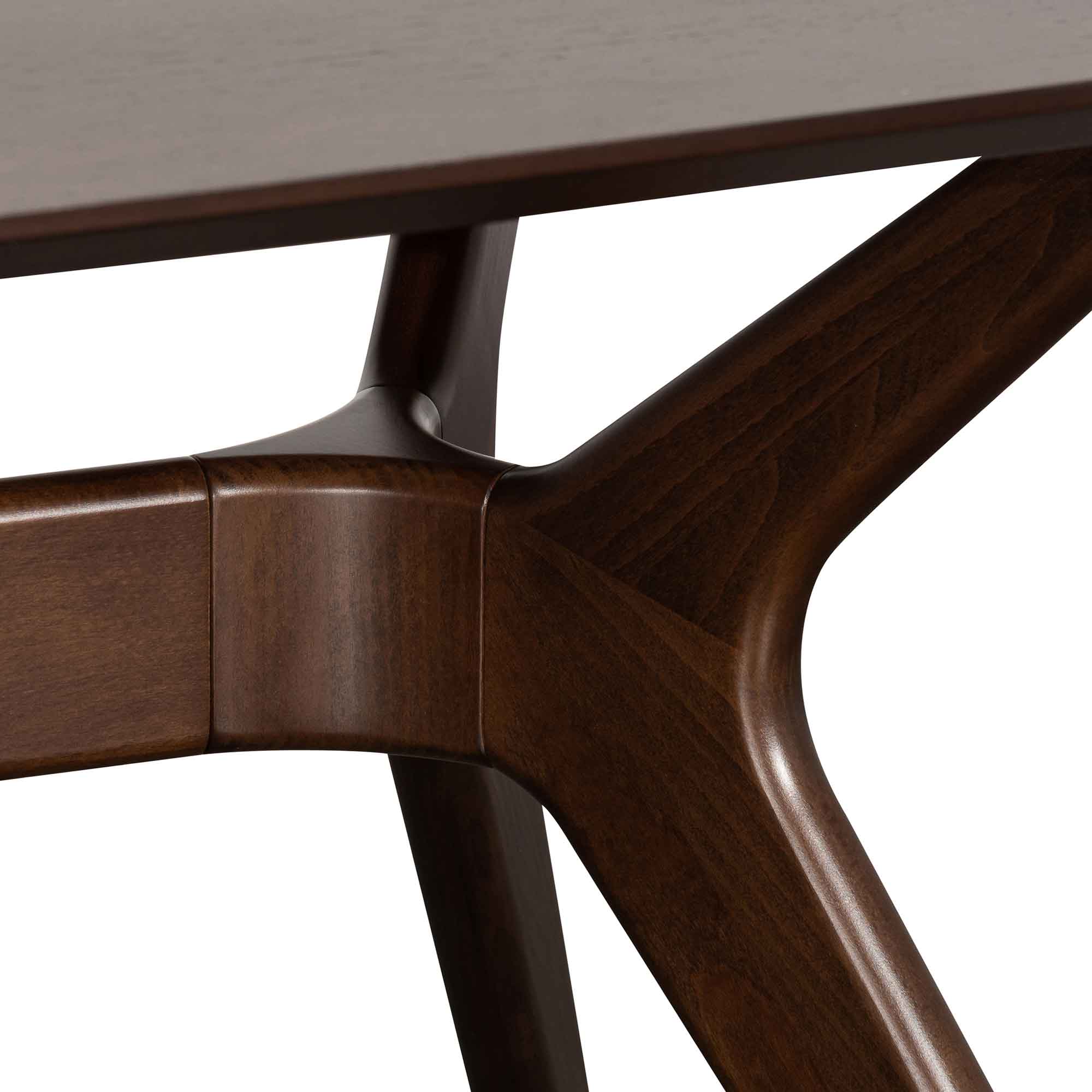 Nora 1.85m Dining Table - Walnut