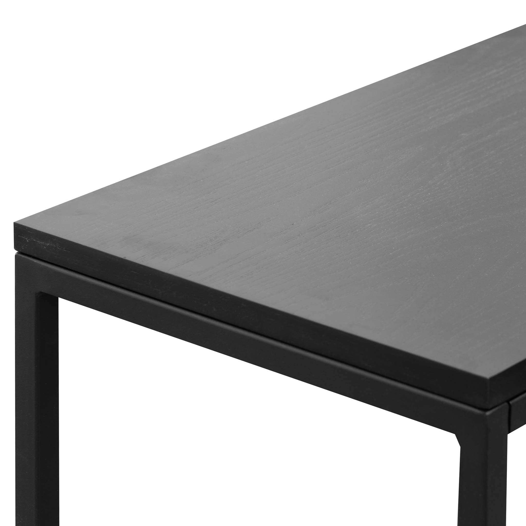 Katie 291.6m Console Table - Full Black