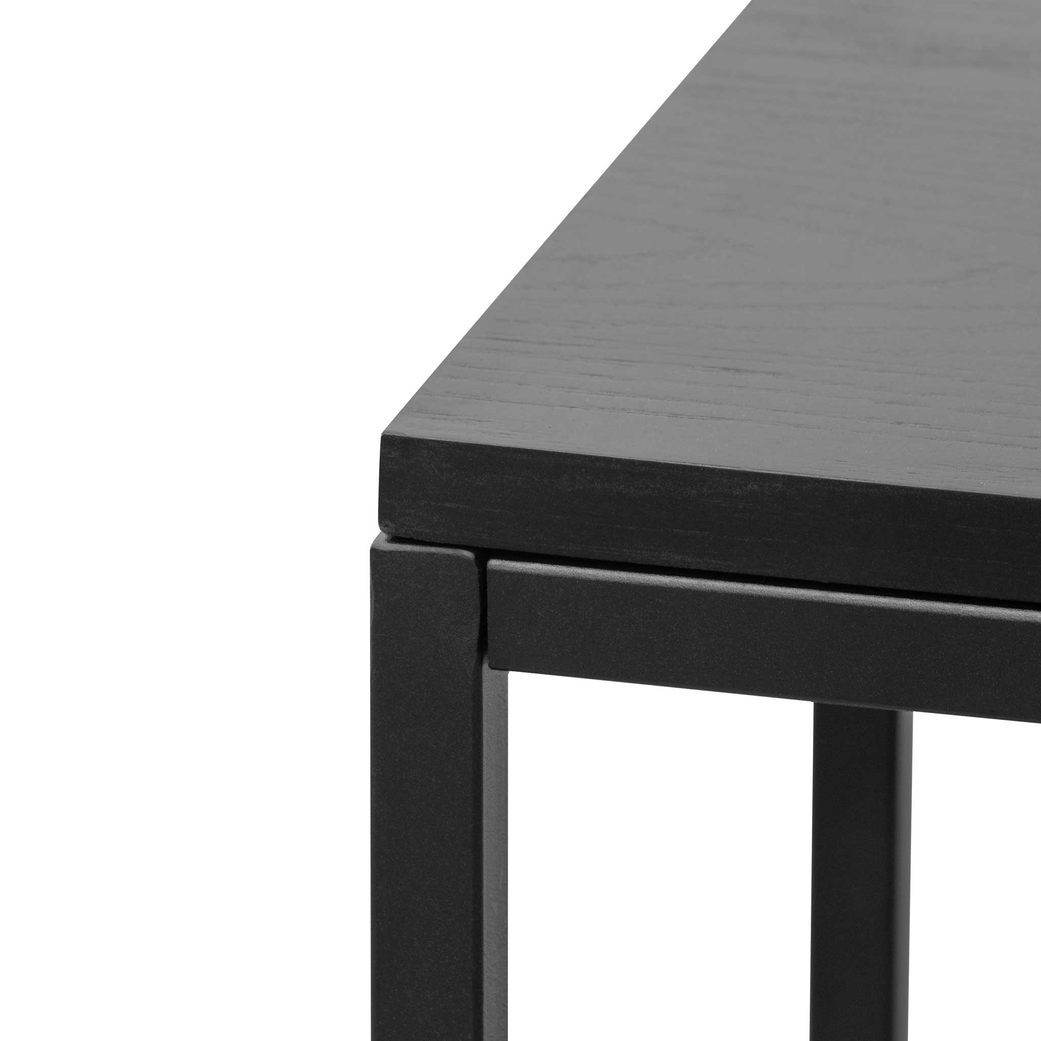 Katie 291.6m Console Table - Full Black