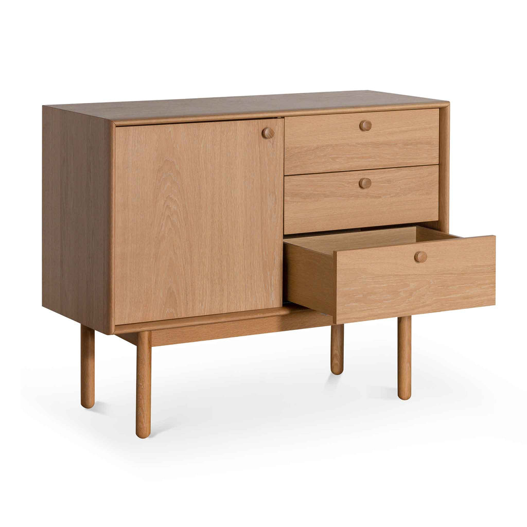 Kenston Narrow Wooden Sideboard and Buffet - Natural