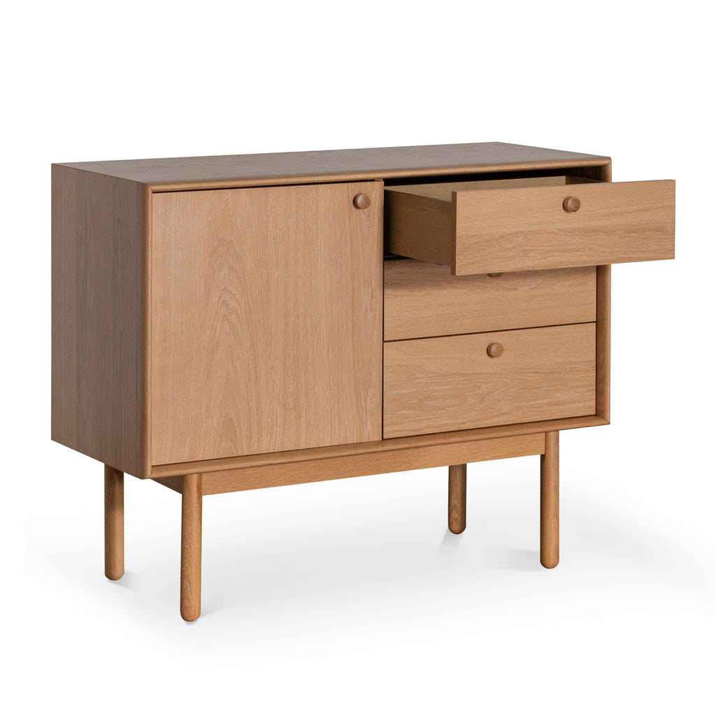 Kenston Narrow Wooden Sideboard and Buffet - Natural
