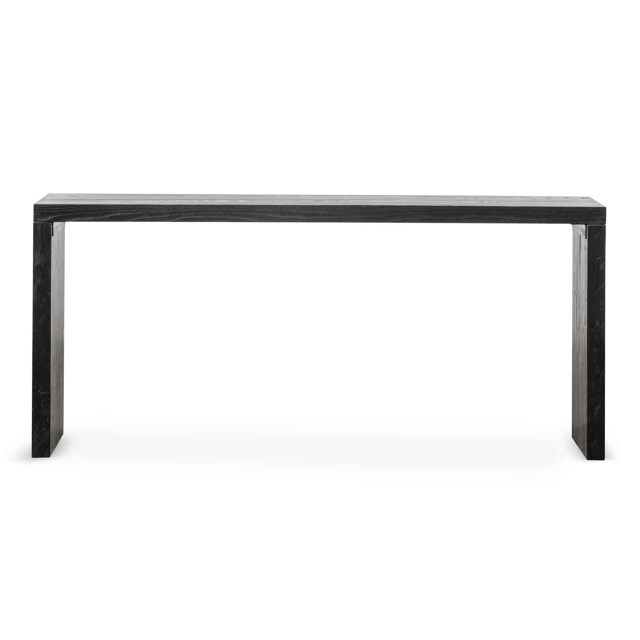 Hegan Reclaimed Console Table - Black