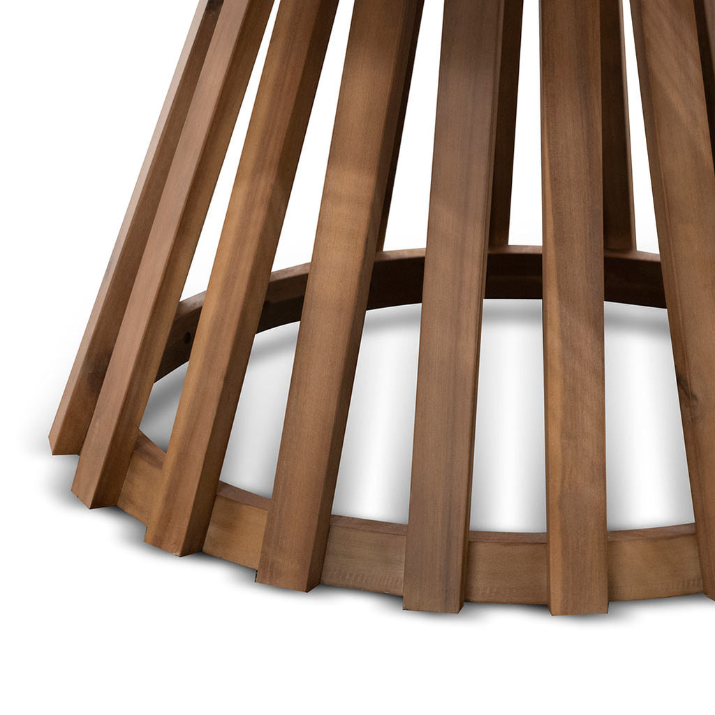 Savannah Natural 1.35m Round Dining Table
