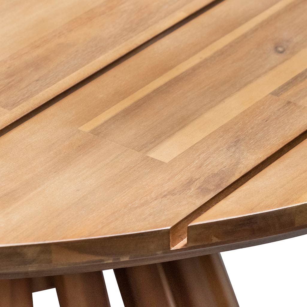 Savannah Natural 1.35m Round Dining Table