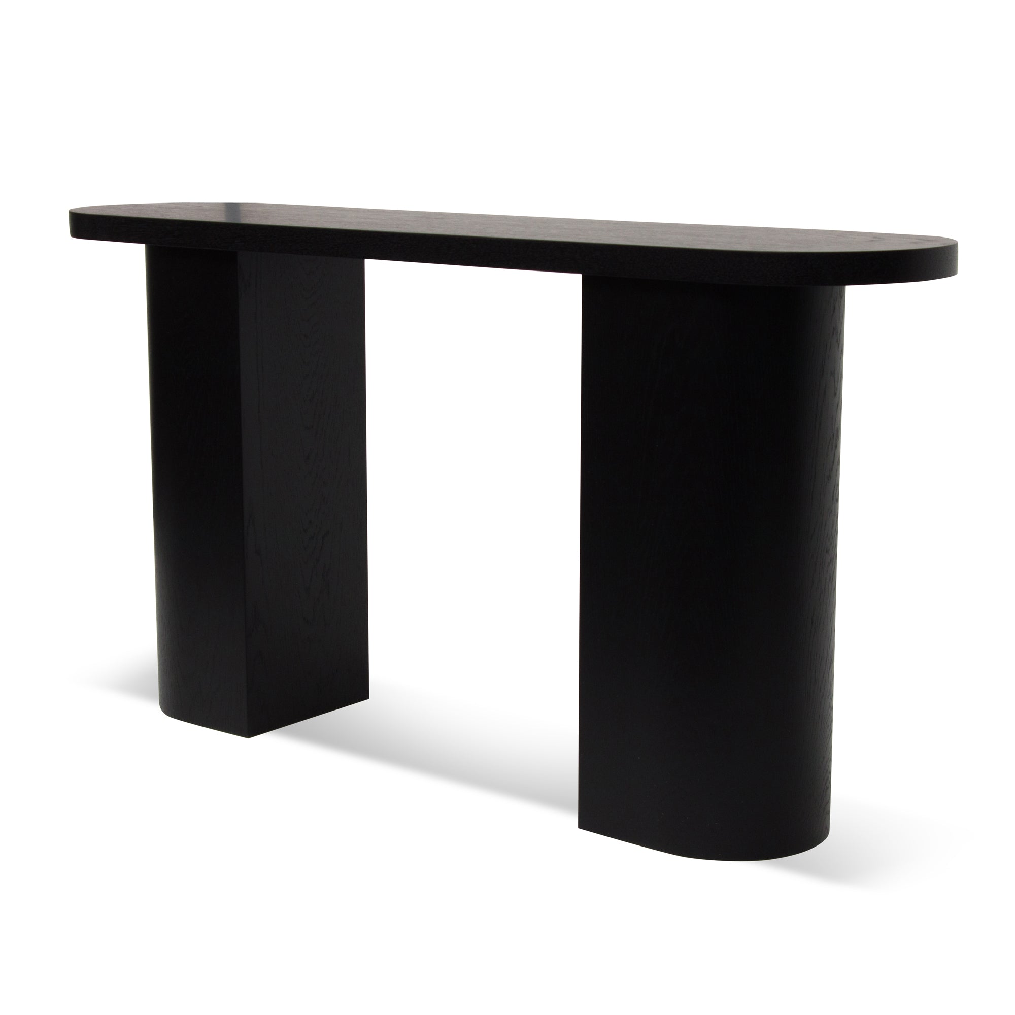 Catalina 1.5m Console Table - Black Oak