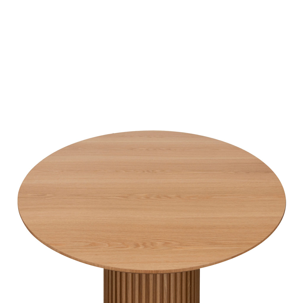 Marty 1.5m Wooden Round Dining Table - Natural