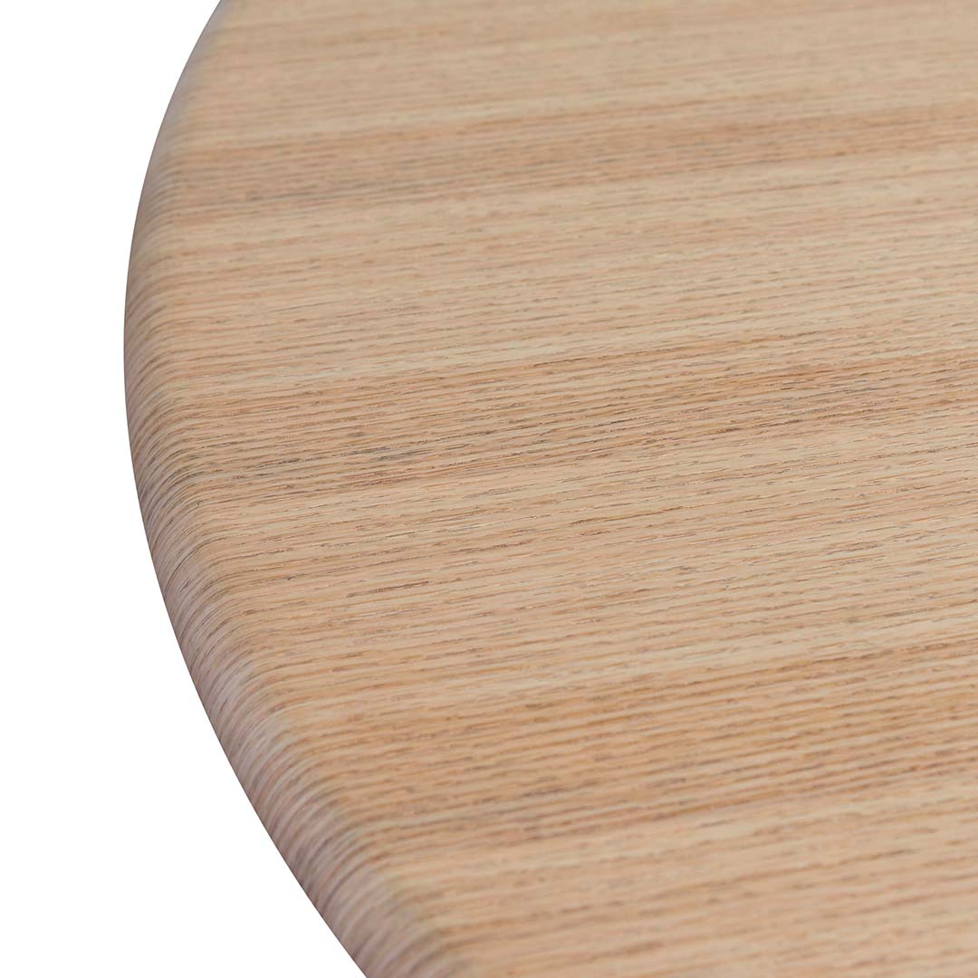 Solid Oak 1.4m Round Dining Table - Natural