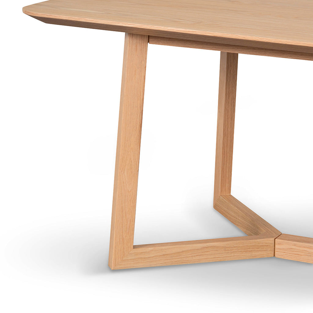 CDT8237-CN 2.4m Wooden Dining Table - Natural