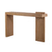 CDT8293-NI 1.6m ELM Console Table - Natural