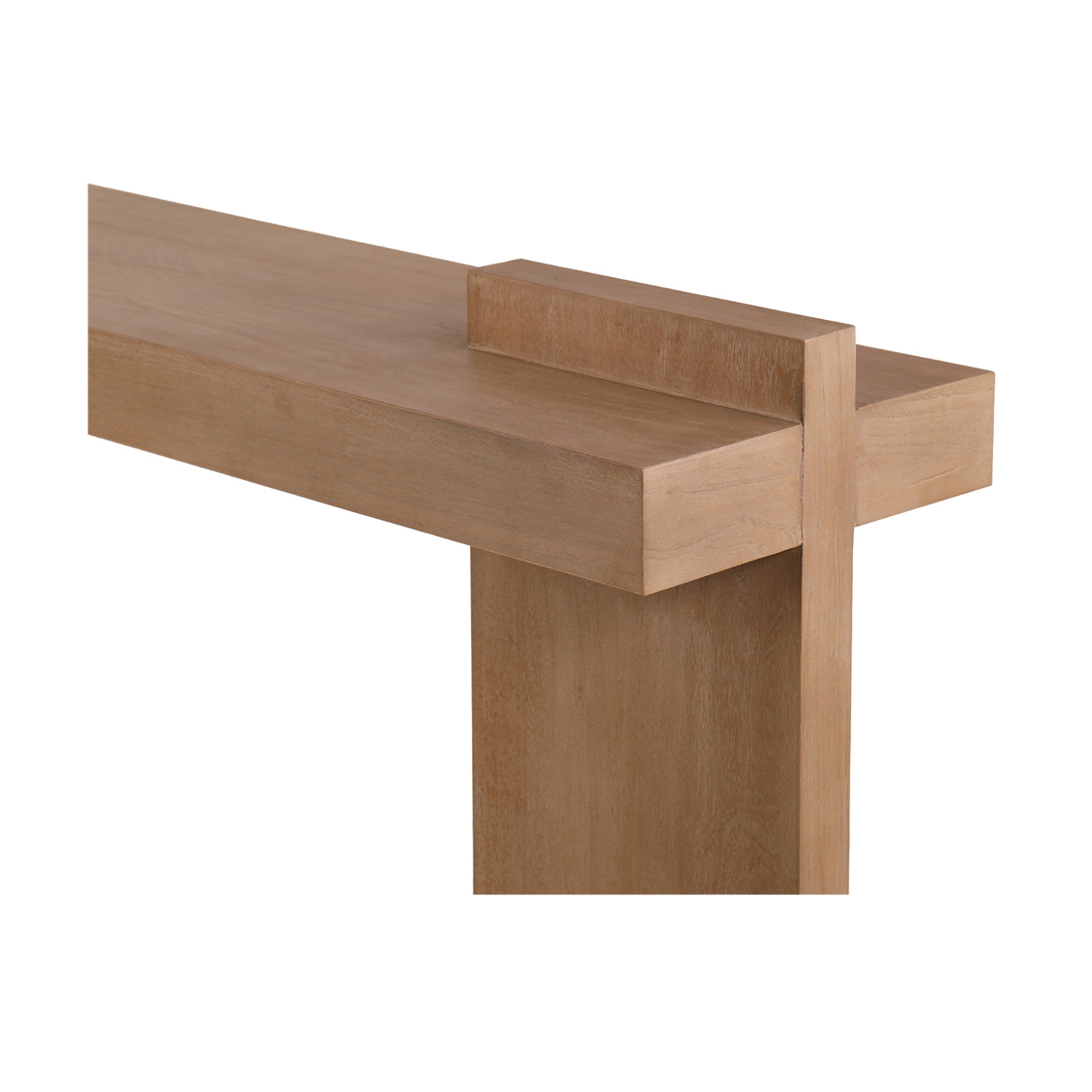 1.6m ELM Console Table - Natural