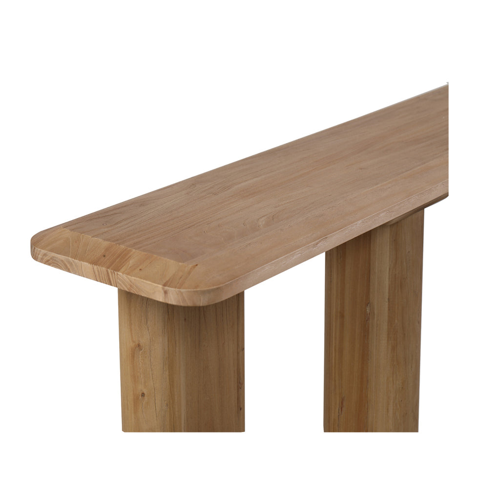 Iianna 1.6m Wooden Console Table - Natural