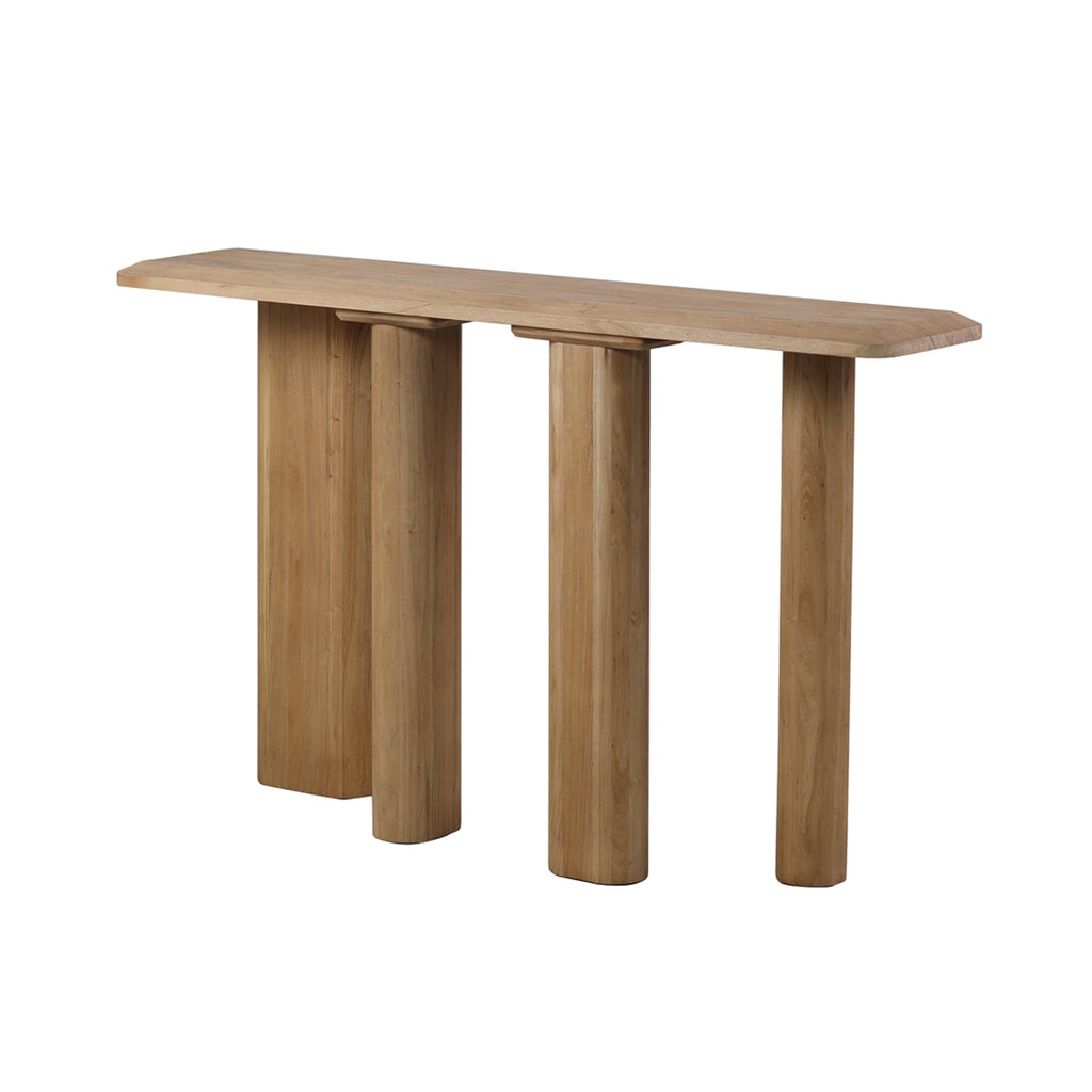 Iianna 1.6m Wooden Console Table - Natural
