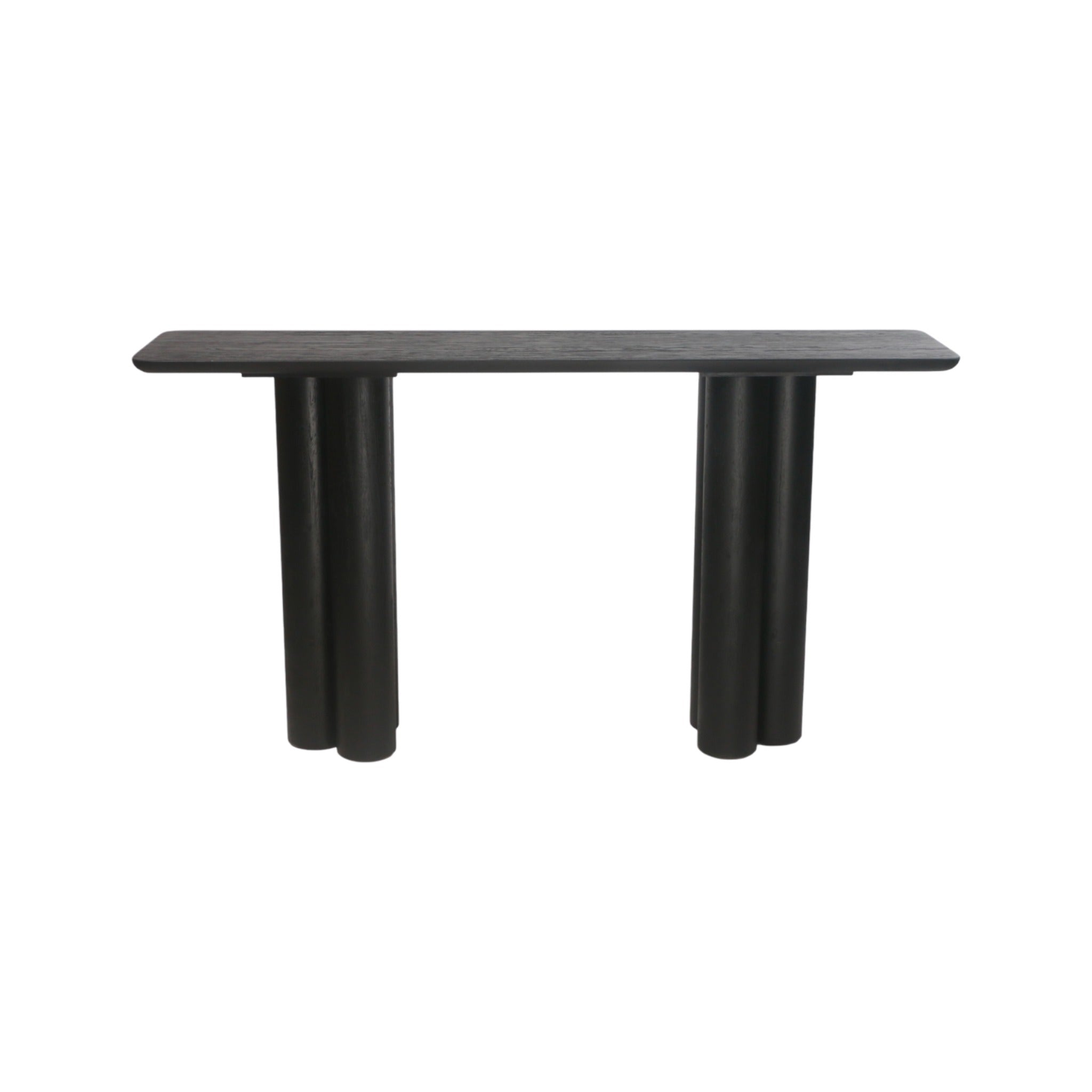 1.6m Console Table - Full Black