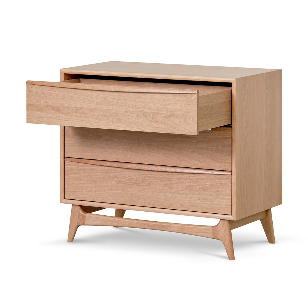3 Drawer Chest - Natural Oak