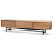 Dakota 2.1m Wooden Entertainment TV Unit - Natural