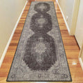 Saray Rugs Devon  Grey Hallway Runner 24