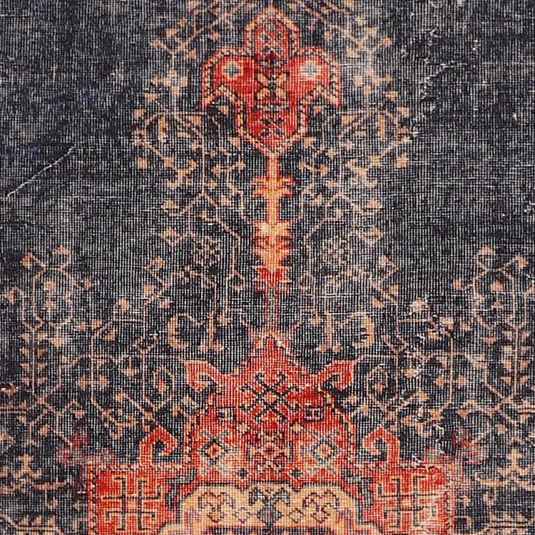 Saray Rugs Devon  Navy Hallway Runner 24
