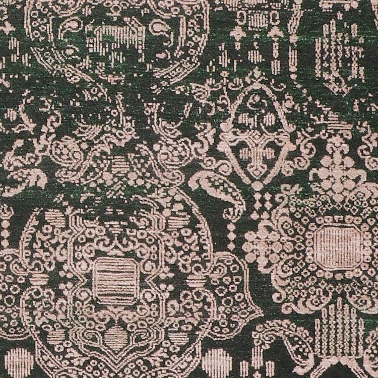 Saray Rugs Devon  Green Hallway Runner 32