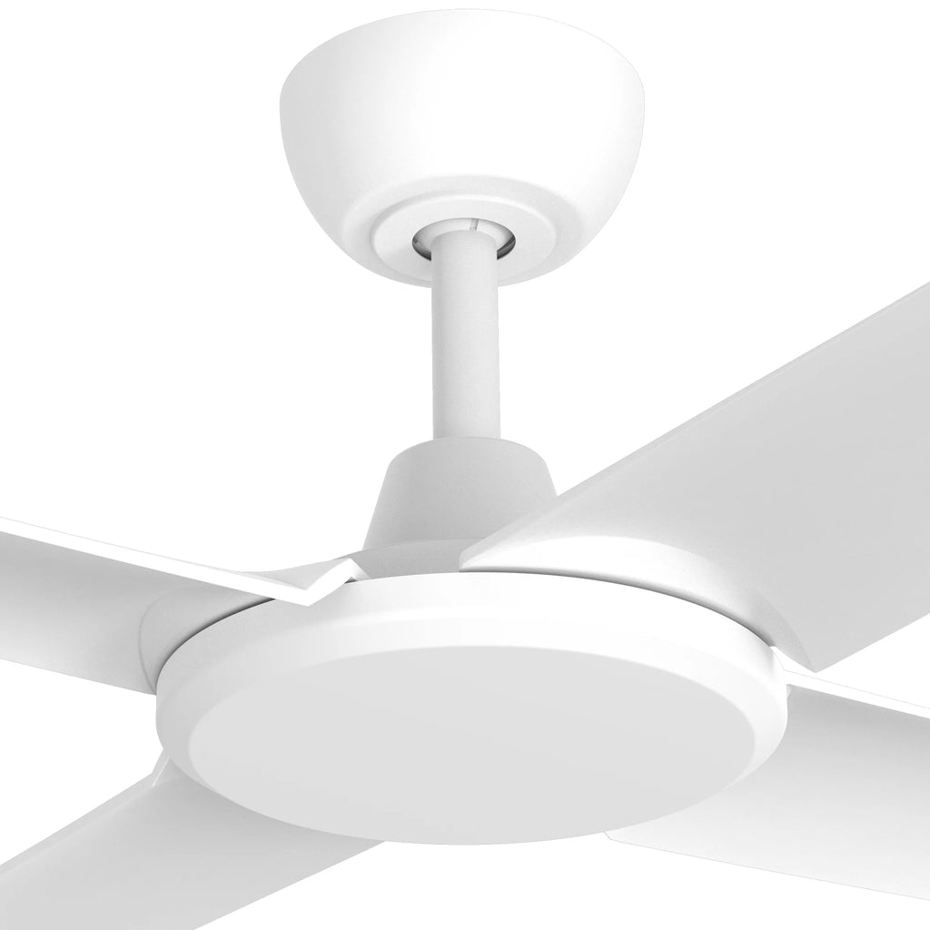 360Fans FlatJET (3/4/5) 56″ (142cm) White Blade DC Ceiling Fan & Remote Control