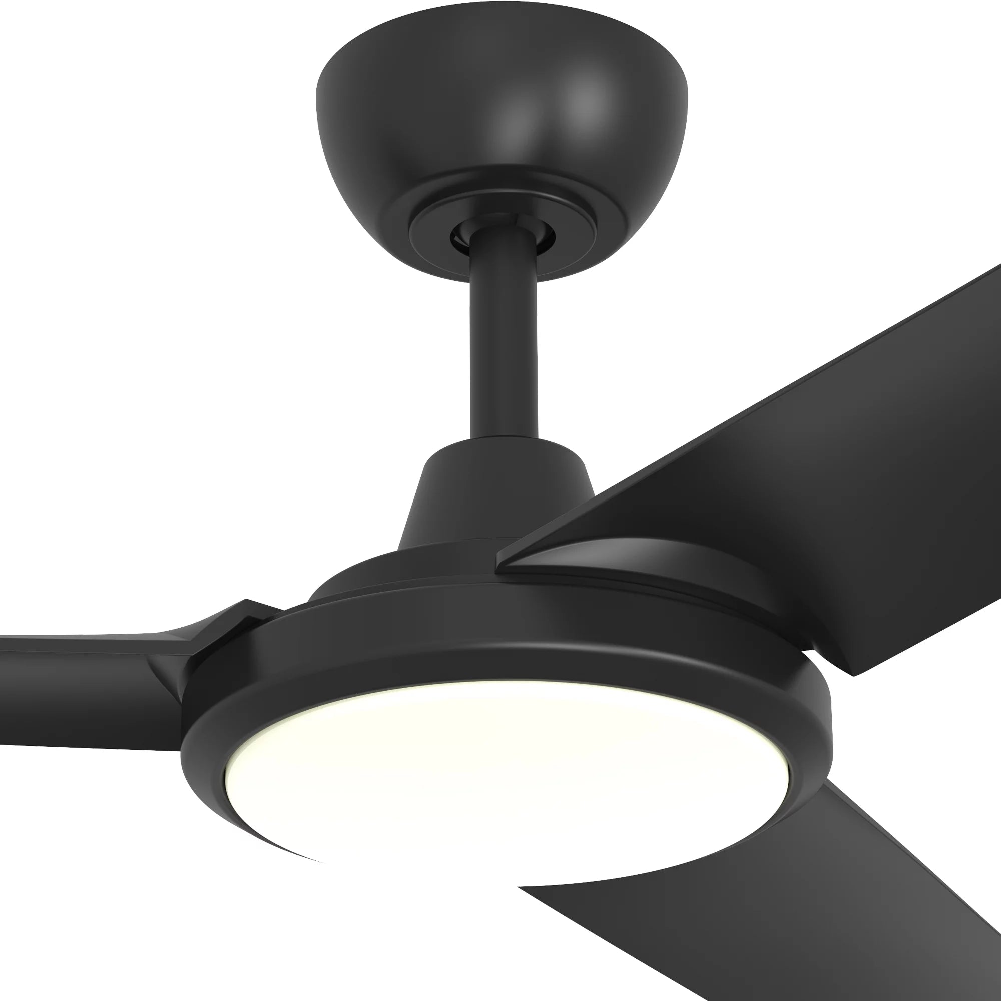 360Fans FlatJET (3/4/5) 56″ (142cm) Black Blade DC Ceiling Fan with 24W CCT LED & Remote Control