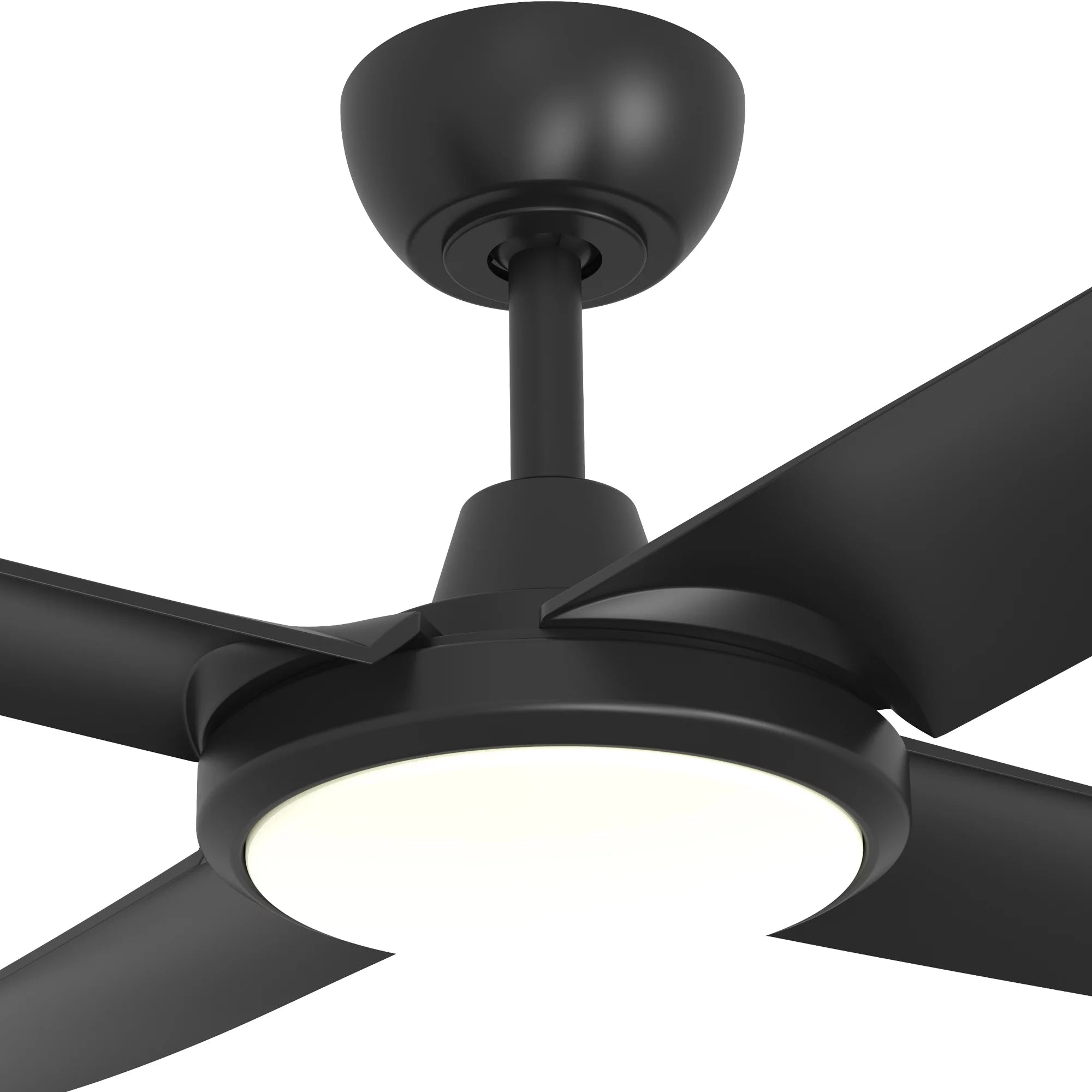 360Fans FlatJET (3/4/5) 56″ (142cm) Black Blade DC Ceiling Fan with 24W CCT LED & Remote Control