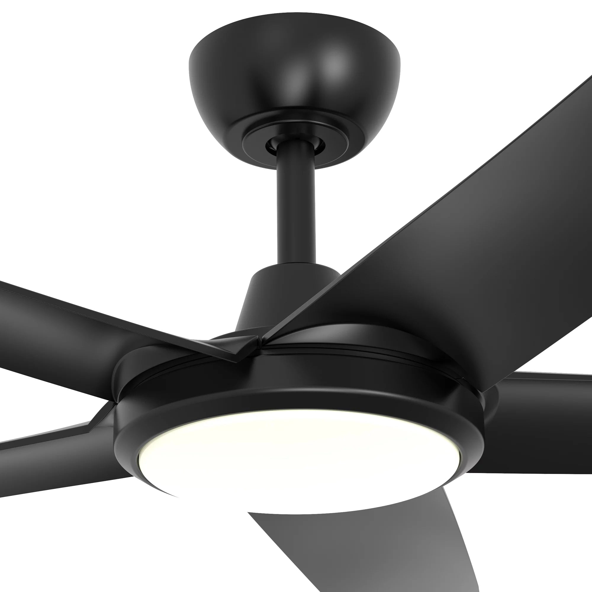 360Fans FlatJET (3/4/5) 56″ (142cm) Black Blade DC Ceiling Fan with 24W CCT LED & Remote Control