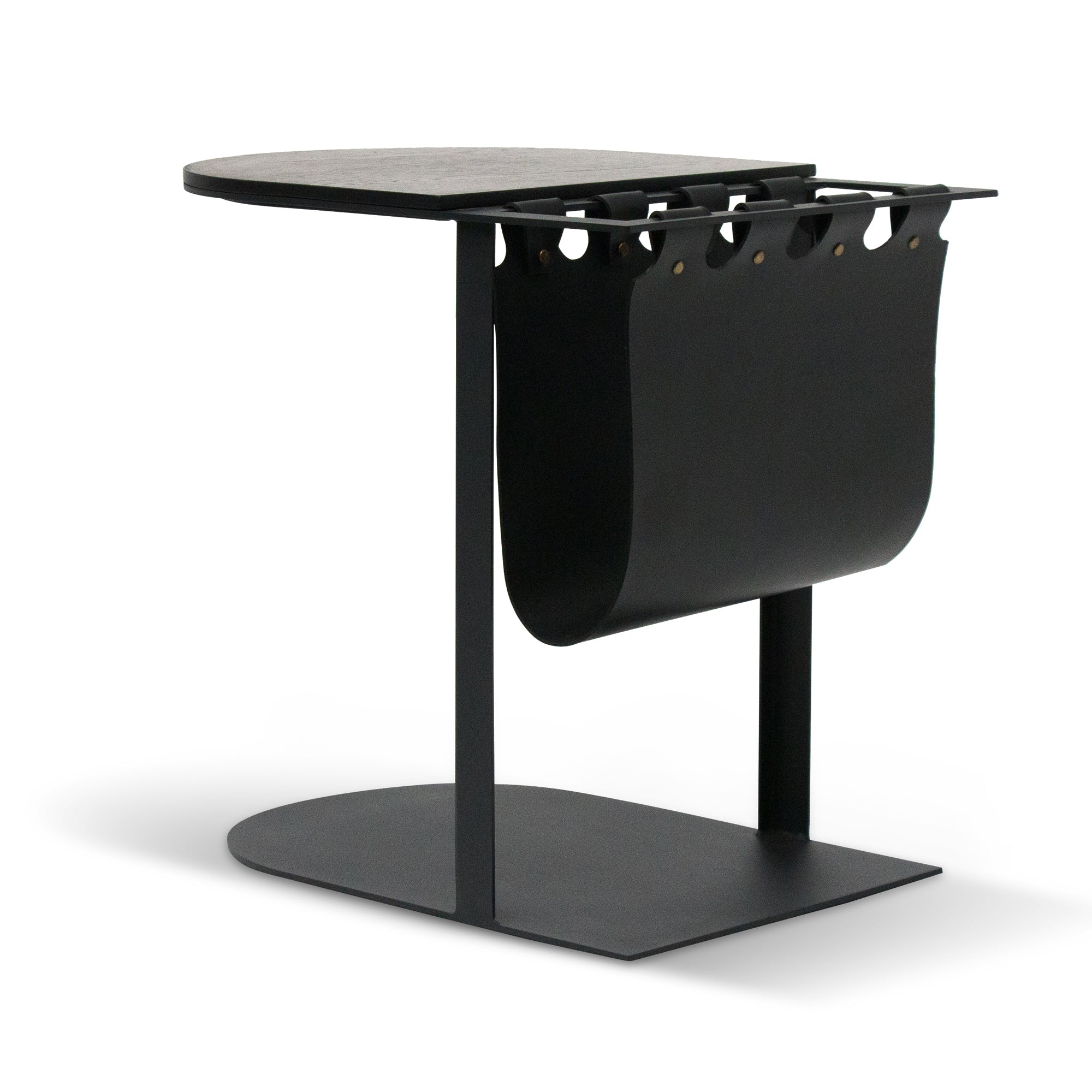 Full Black Side Table 