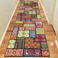 Saray Rugs Galaxy  Multi Hallway Runner