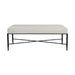 Hacienda Bench Ottoman - Natural Linen