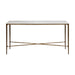 Heston Marble Console Table - Medium Brass