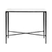 Heston Marble Console Table - Small Black