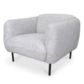 Joanna Armchair in Light Spec Grey